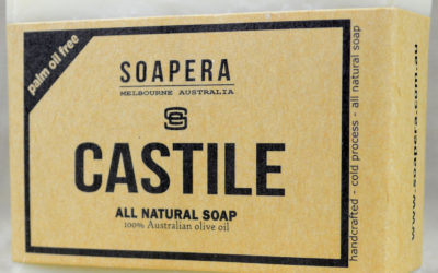 CASTILE SOAP made with 100% Australian Extra Virgin Olive Oil-Palm Oil free